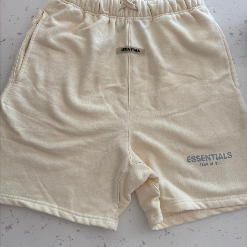 Essentials - New Without Tags - Cream - Athletic Shorts